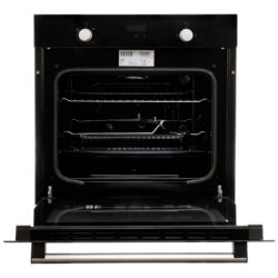 Teknix TKGB600BL Built In 56 Litre Capacity Single Gas Oven in Black